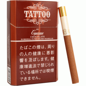 日本卡比龙Cigaronne纹身系列巧克力粗支