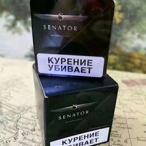 俄罗斯参议院Senator精装黑色铁盒