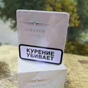 俄罗斯参议院Senator精装白色铁盒