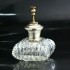 纯银颈水晶玻璃古董香水瓶