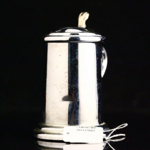 Dunhill登喜路充气打火机银色光面壶形煤油机特殊收藏