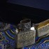 zippo银色镜面雕刻藏獒1886-1986煤油打火机古董收藏