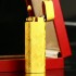 卡地亚Cartier气体打火机镀金锉刀纹长款圆柱