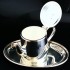 posh银制镜面水壶餐盘过滤勺套装餐具