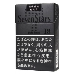 日本七星王Sevenstars硬盒富黑18号