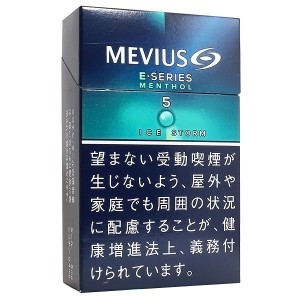 日本梅比乌斯Mevius硬盒E系列薄荷冰风暴五号