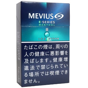 日本梅比乌斯Mevius硬盒E系列薄荷冰风暴八号