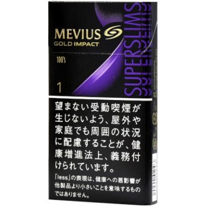 日本梅比乌斯Mevius硬盒一号Gold Impact超薄款
