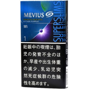 日本梅比乌斯Mevius硬盒蓝莓爆珠一号超薄款
