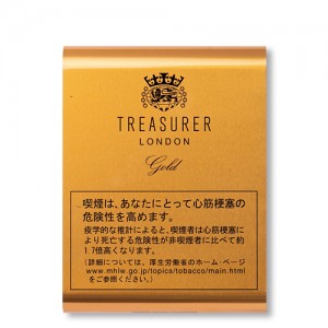 日本特莱绍来Treasurer铝盒金色装