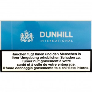 Dunhill hard box international blue pack