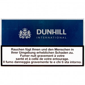 Dunhill hard box international navy blue