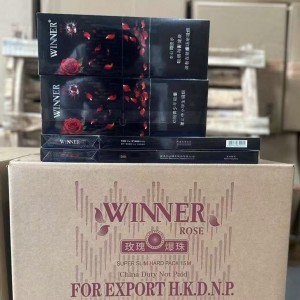 红双喜（南洋）Double Happiness胜利Wnner方盒口红玫瑰爆珠