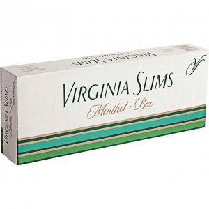 Virginia Slims Green Strip Menthol Slim 100S