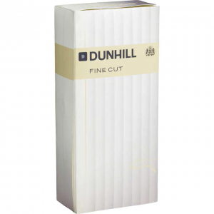 Dunhill is finely cut in white