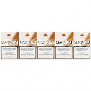 Magnum hard box count white gold pack